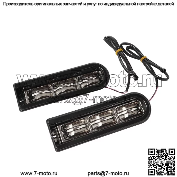 Аксессуары для мотоциклов Harley, большие планеры, уличные планеры, модифицированные задние боковые фонари, боковые фонари, сигнальные лампы на крыльях - Image 3