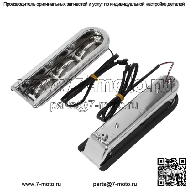 Аксессуары для мотоциклов Harley, большие планеры, уличные планеры, модифицированные задние боковые фонари, боковые фонари, сигнальные лампы на крыльях - Image 4