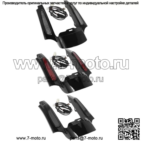Аксессуары для мотоциклов модифицированные светодиодные фонари Harley Gliding Road King задние фонари на заднее крыло 2009-2013 гг.