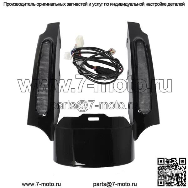 Аксессуары для мотоциклов модифицированные светодиодные фонари Harley Gliding Road King задние фонари на заднее крыло 2009-2013 гг. - Image 3