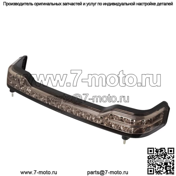 Мотоцикл Harley, большие раздвижные двойные фонари, модификация задней задней коробки, сигнальная лампа, черный, коричневый, 14-17 лет - Image 3