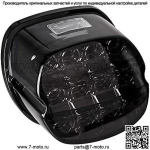 Дымчатый светодиодный задний фонарь, задние фонари мотоцикла, тормозные фары, совместимые с Harley Dyna Road King Electra Glide Street Bob Touring