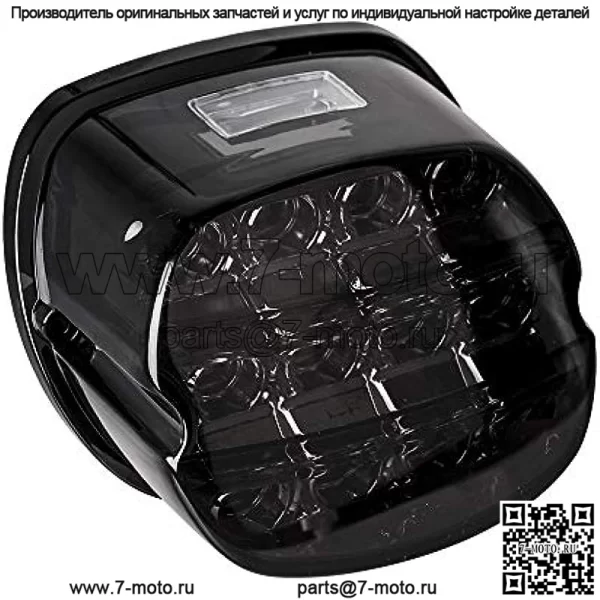 Дымчатый светодиодный задний фонарь, задние фонари мотоцикла, тормозные фары, совместимые с Harley Dyna Road King Electra Glide Street Bob Touring