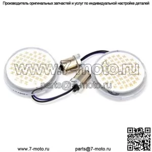 Задние светодиодные вставки Letric Lighting Co. Deluxe в виде пули для Harley