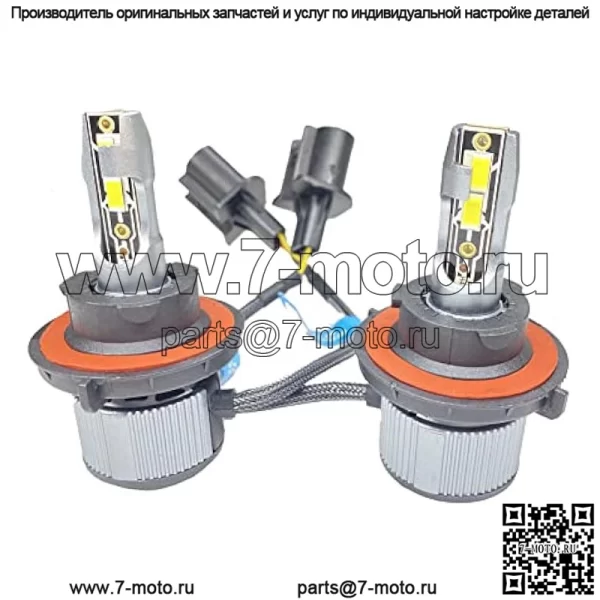 Светодиодная лампа UTV с дальним/ближним светом, совместимая с Polaris Ranger RZR 570 800 1000 XP, общий № 4012279,12000LM, 60 Вт, ярко-белая, упаковка из 2 шт. (без светодиодного декодера)