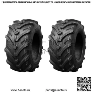 Набор из 2 покрышек для газонокосилки Deli 18x8,50-8, 8-слойные проушины для садового трактора для тяжелых условий эксплуатации