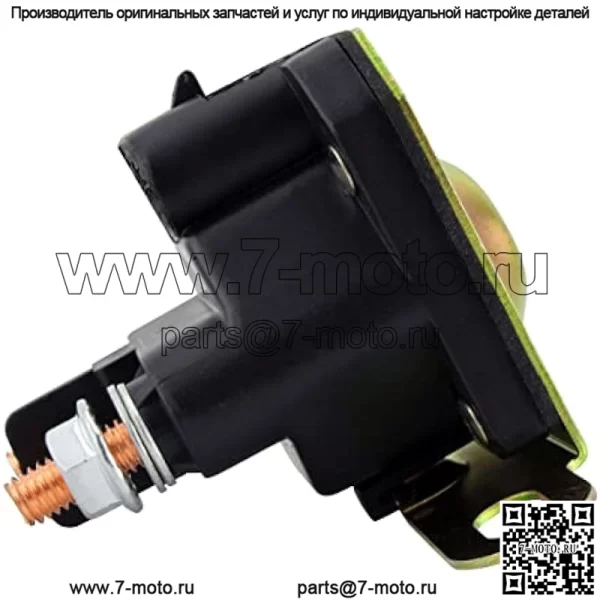 Замена соленоида реле стартера Polaris GEM E2 E4 E6 / General 1000 / Ranger 570 900 1000 Crew/RZR 570 900 1000 XP XP4 Turbo 2015-2022 | ОЕМ № 4014655 - Image 5