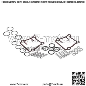 Крышка толкателя James Gasket и комплект прокладок трубки толкателя для Harley Twin Cam 1999-2017 гг.