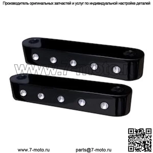 Проставка переднего крыла Covingtons с ямочкой для Harley Touring
