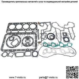 Полный комплект прокладок для Kubota V1702 Bobcat 743 07916-29695 07916-29705 17356-03310