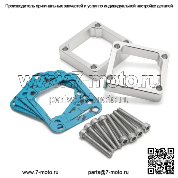 Прокладки впускного коллектора 5/8 дюйма и 3/4 дюйма для Yamaha Banshee YFZ350 1987-2006 гг. - Image 2