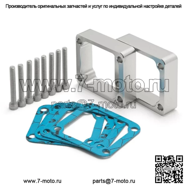 Прокладки впускного коллектора 5/8 дюйма и 3/4 дюйма для Yamaha Banshee YFZ350 1987-2006 гг. - Image 3