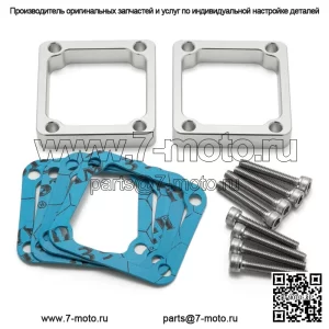Прокладки впускного коллектора 3/8 дюйма и 1/2 дюйма для Yamaha Banshee YFZ350 1987-2006 гг.