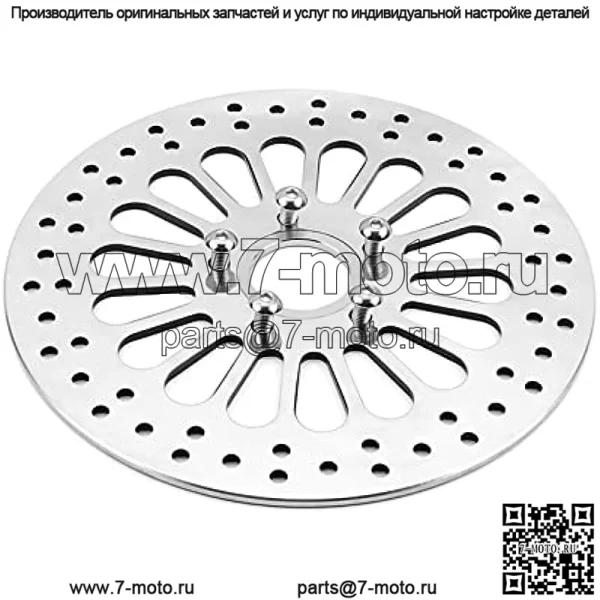 Передний тормозной ротор мотоцикла, 11,5-дюймовая нержавеющая сталь и толщина 5 мм, отличная производительность, превосходное рассеивание тепла, тормозная деталь для моделей Harley Davidson Touring, подходит для моделей 2008 года выше (спереди) - Image 2