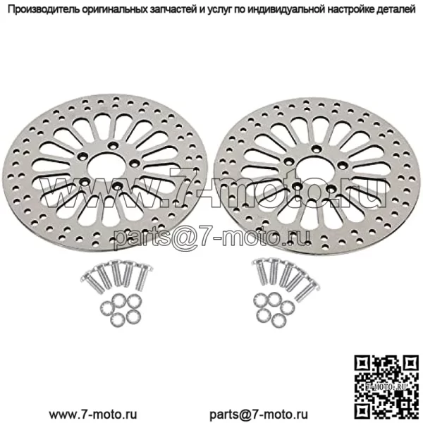 передних 11,8-дюймовых тормозных диска для моделей Harley Davidson Touring 2008-2013 гг., потрясающая производительность, нержавеющие тормозные диски без вибрации для переднего колеса Harley Touring