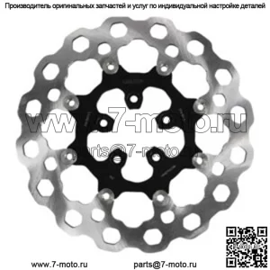 Плавающий передний тормозной диск Galfer Cubiq для Harley