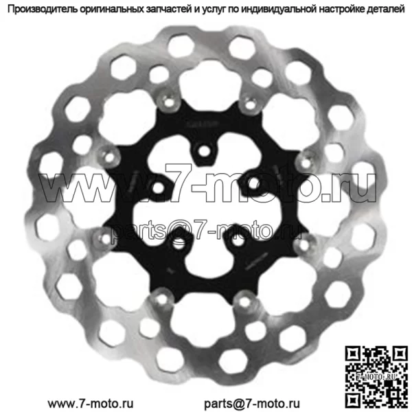 Плавающий передний тормозной диск Galfer Cubiq для Harley