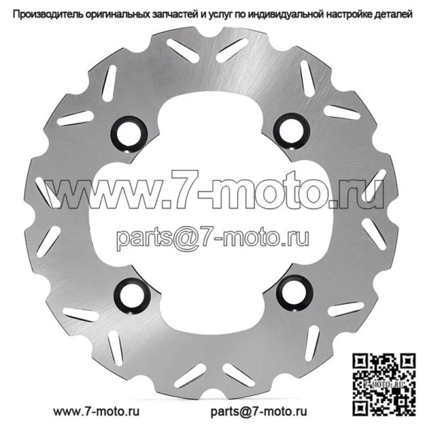 Передний задний тормозной диск для Polaris Ranger XP 800 2010-2012/Ranger 800/Ranger Crew 800 2010-2014/Ranger Crew 900 2013-2014