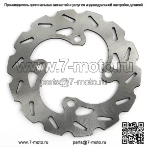 Передний тормозной диск для Honda TRX420 FPM Fourtrax Rancher 4x4 PS/TRX420 FPE Fourtrax Rancher 4x4 ES EPS 2009-2013