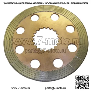 Подходит для экскаватора-погрузчика A52253 1342285C1, металлический тормозной диск для 580SE 580E 580