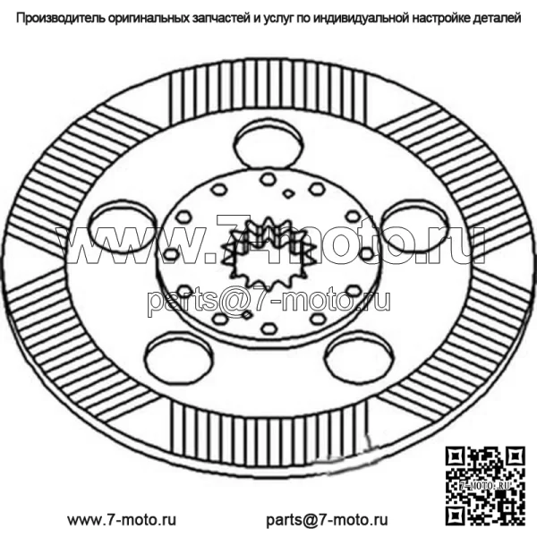 Тормозной диск AL112982 подходит для John Deere 6410 6010 6205 6320 6400 6506