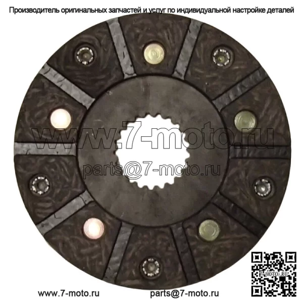 Заклепанный тормозной диск 40T 420 430 440 ITW 1010 подходит для John Deere AM852T AM930T AM18 - Image 2