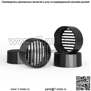 Подходит для Qianjiang QJ flash 300 flash 350, модифицированная защитная крышка переднего и заднего указателя поворота, декоративная крышка заднего фонаря