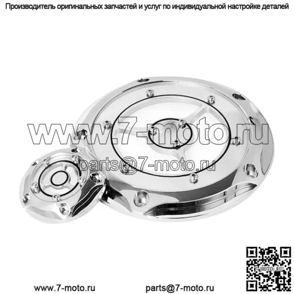Подходит для Harley Street Glide Road King Softail Successor Fat Boy, крышка сцепления Dyna, боковая крышка двигателя - Image 3