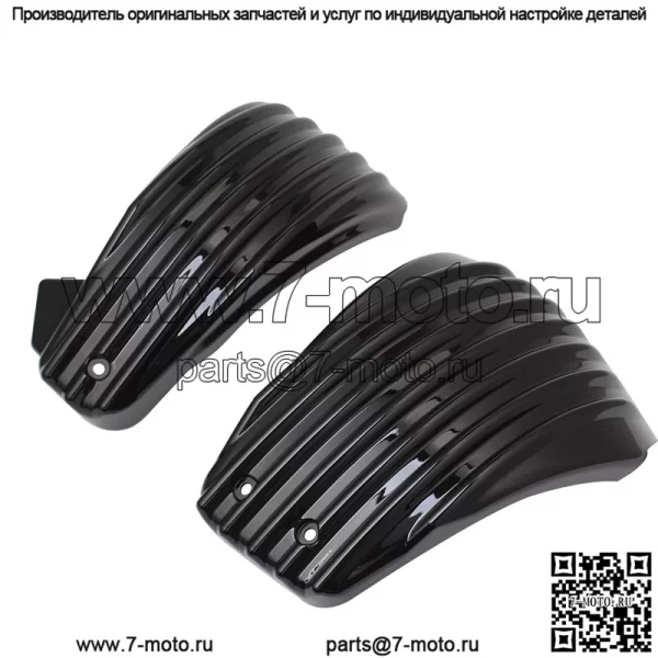 Подходит для Harley Soft Tail, левая и правая боковая крышка, крышка аккумуляторного отсека, крышка аккумуляторного отсека мотоцикла, боковая крышка, крышка аккумуляторного отсека 18-20 - Image 3