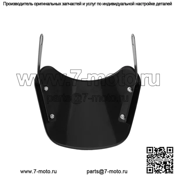 Лобовое стекло Prince мотоцикла, модифицированное в стиле ретро CG125, прозрачное лобовое стекло, передняя перегородка, защитная пластина для лобового стекла - Image 4