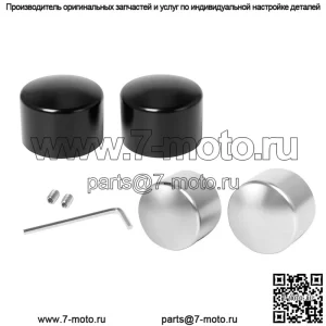 Подходит для Harley 883/1200 48 серии Softail, модифицированная декоративная крышка передней оси, декоративная крышка передней оси.