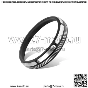 Модифицированное 7-дюймовое кольцо фары для мотоцикла подходит для моделей серии Harley Gliding Road King.