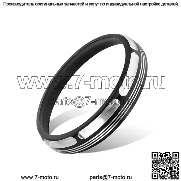Модифицированное 7-дюймовое кольцо фары для мотоцикла подходит для моделей серии Harley Gliding Road King. - Image 2