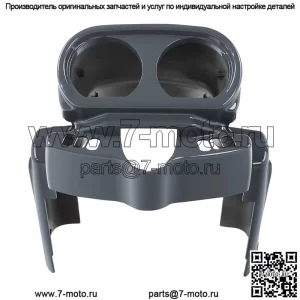 Корпус инструмента из АБС-пластика подходит для Harley Road Glide 2015-2023 Gunship Grey (для: Harley-Davidson)
