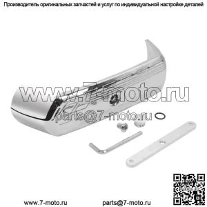 Накладка крышки воздухоочистителя подходит для Harley Touring Road Street Glide 2017-2023 Chrome (для: Harley-Davidson)