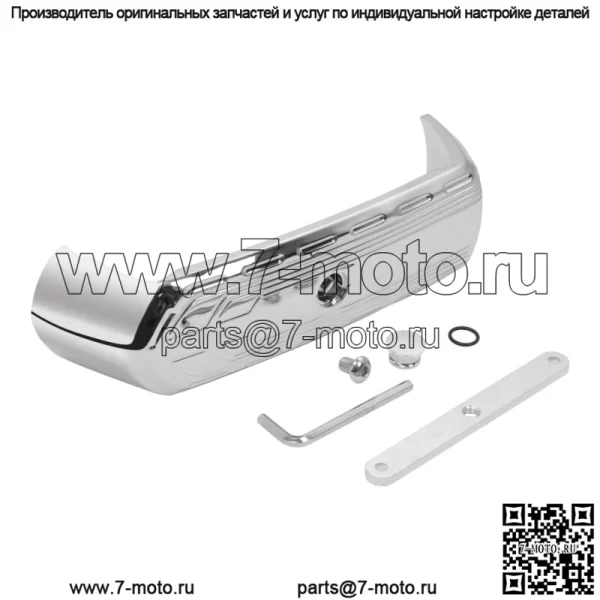 Накладка крышки воздухоочистителя подходит для Harley Touring Road Street Glide 2017-2023 Chrome (для: Harley-Davidson)