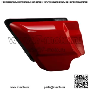 Боковая крышка аккумулятора подходит для Harley Touring Street Road Glide 09-23 Billiard Red