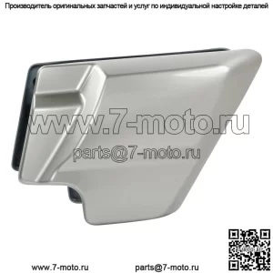 Боковая крышка аккумулятора, подходит для Harley Electra Glide FLHT 09-23 Silver Fortune (для: Harley-Davidson)