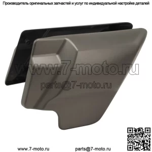 Боковые крышки аккумуляторной батареи подходят для Harley Touring Road King Glide 2009-2023 22 21 (Для: Harley-Davidson)