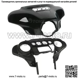Внутренний и внешний обтекатель Batwing подходит для Harley Electra Street Tri Glide 2014-2023 (Для: Harley-Davidson)