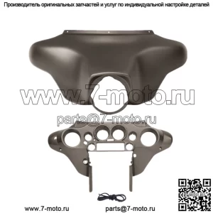 Внутренний и внешний обтекатель Batwing подходит для Harley Touring Street Electra Glide 96-13 (для: Harley-Davidson)