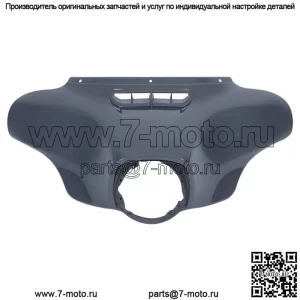 Внешний обтекатель Batwing подходит для Harley Touring Electra Glide 14-23 15 Gunship Grey (Для: Harley-Davidson)