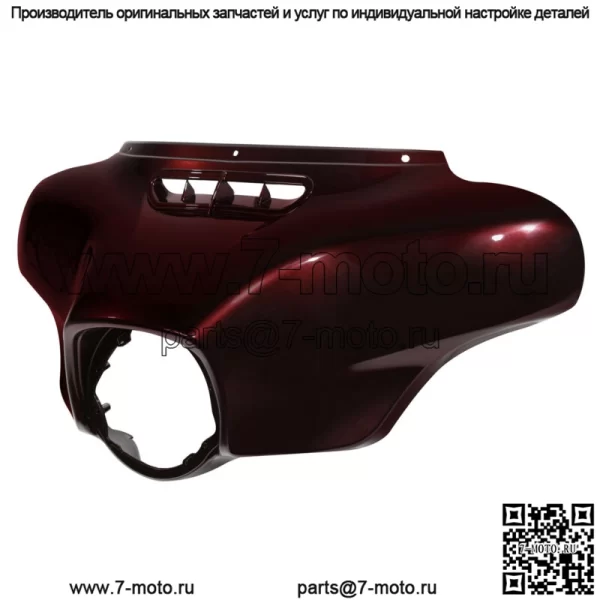 Внешний обтекатель Batwing подходит для Harley Touring Electra Glide 14-23 Twisted Cherry (Для: Harley-Davidson)