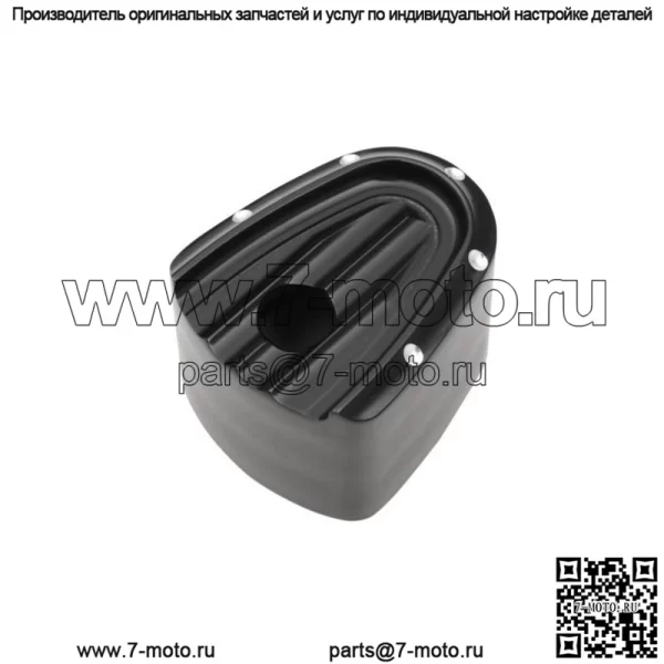 Крышка замка зажигания Covingtons с ямочками для Harley Touring