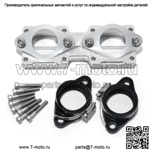 Комплект впускного коллектора и пыльник карбюратора 36-41 мм для Yamaha YFZ350 Banshee 1987-2006 гг.