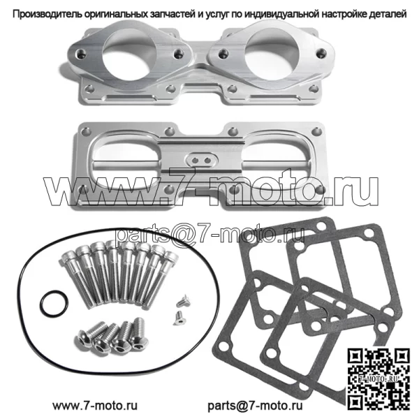 Комплект впускного коллектора и пыльник карбюратора 36-41 мм для Yamaha YFZ350 Banshee 1987-2006 гг. - Image 2