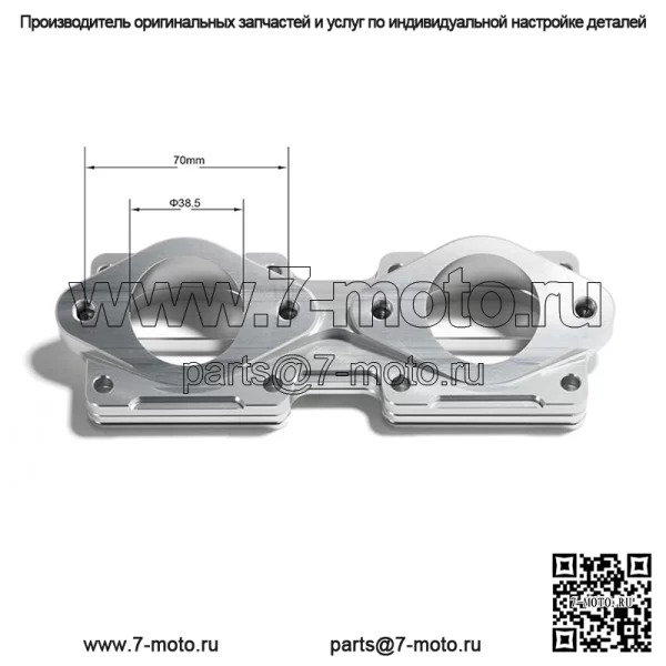 Комплект впускного коллектора и пыльник карбюратора 36-41 мм для Yamaha YFZ350 Banshee 1987-2006 гг. - Image 3