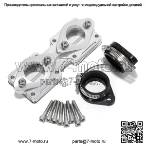 Комплект впускного коллектора и пыльник карбюратора 32-35 мм для Yamaha YFZ350 Banshee 1987-2006 гг.