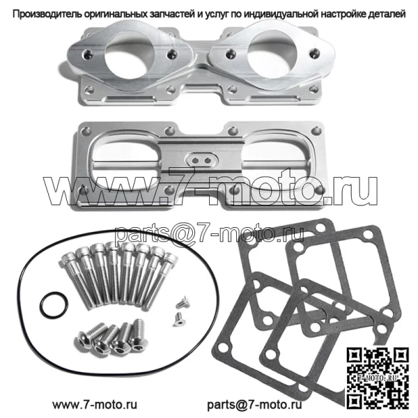 Комплект впускного коллектора и пыльник карбюратора 32-35 мм для Yamaha YFZ350 Banshee 1987-2006 гг. - Image 2