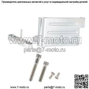 Для SB Chevy 305 327 350 SBC полированная алюминиевая заготовка, крышка цепи ГРМ